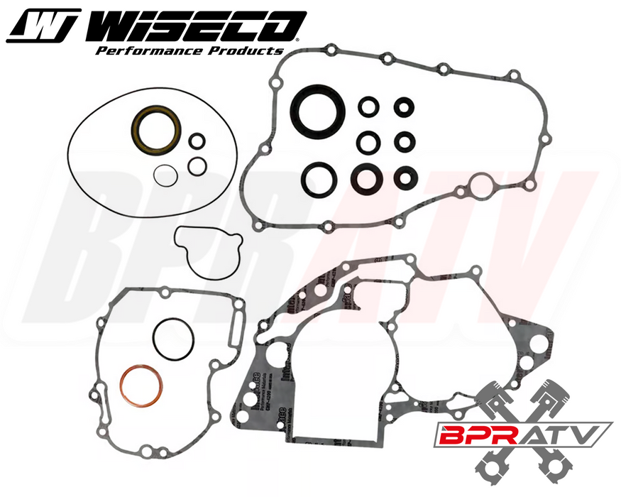 Yamaha YFZ450 YFZ 450 Stock Bore Cylinder Piston Wiseco Crank Motor Rebuild Kit