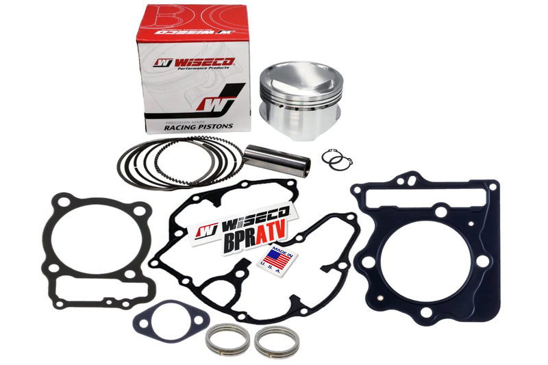 Honda 400EX 400X Wiseco Piston Top End Gaskets Stock Replace Hi Comp Pump Gas