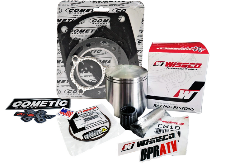 Wiseco Top End Rebuild Kit Honda ATC250R TRX250R 68mm +2㎜ Piston Bearing Gaskets