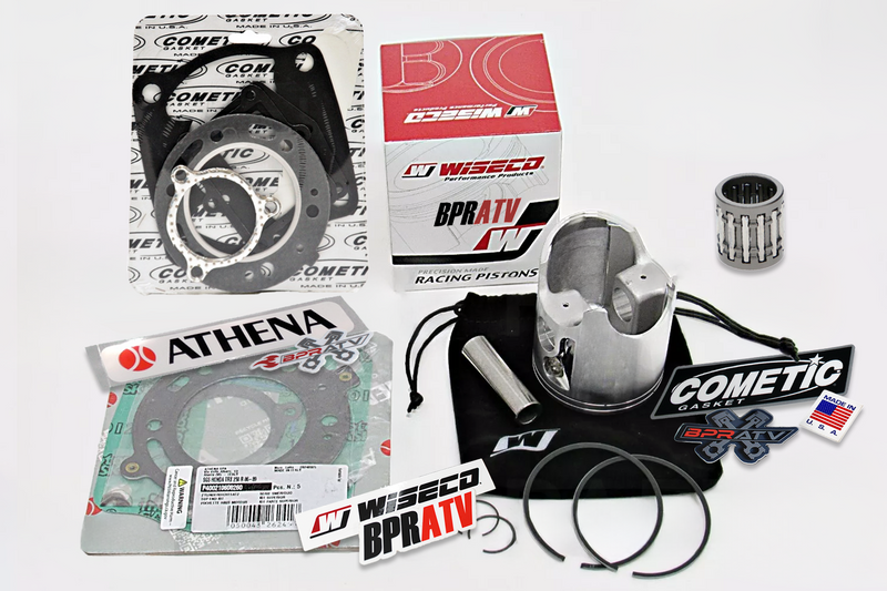87 88 89 Honda TRX250R TRX 250R Wiseco 68mm Piston Athena Gasket Top Rebuild Kit