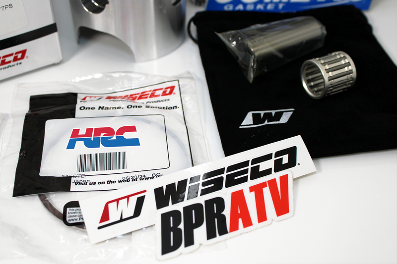 Wiseco Top End Rebuild Kit Honda ATC250R TRX250R 66.50mm Piston Bearing Gaskets