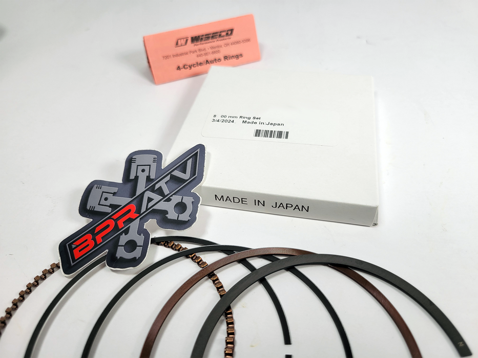 Wiseco JE 85mm Piston Rings Set Pair for Kawasaki Brute Force Teryx KRT KVF 750