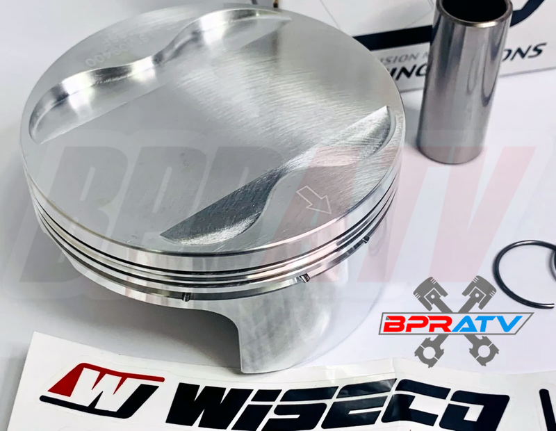 06-14 Honda TRX450R TRX 450R Hot Rods Crank & Wiseco Piston Cylinder Rebuild Kit