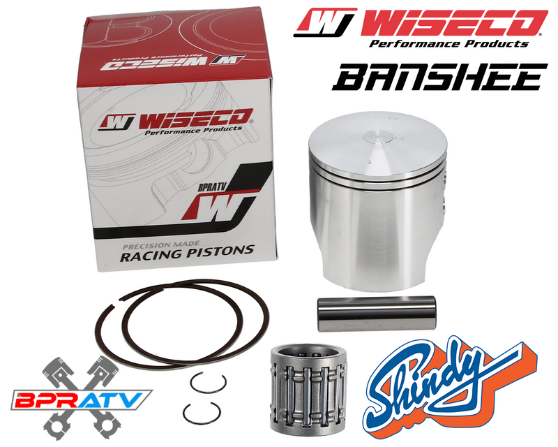 Yamaha Banshee 350 65mm +1mm Wiseco Pro Lite Pistons Bearings & Gaskets Set Kit