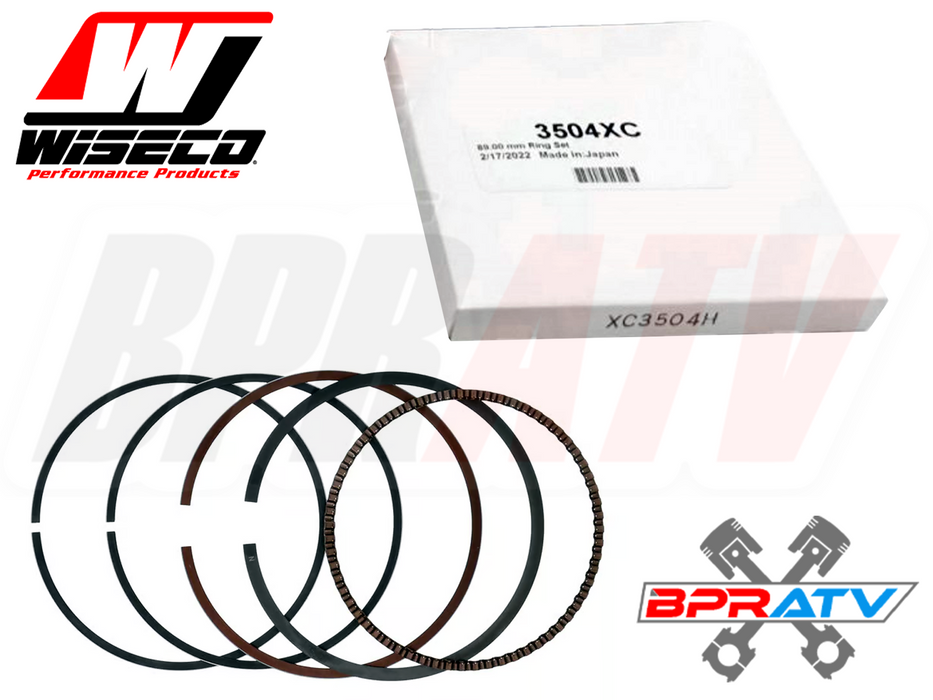 Honda 400EX 85mm Stock Bore WISECO Piston Rings Set & Cometic Top End Gasket Kit