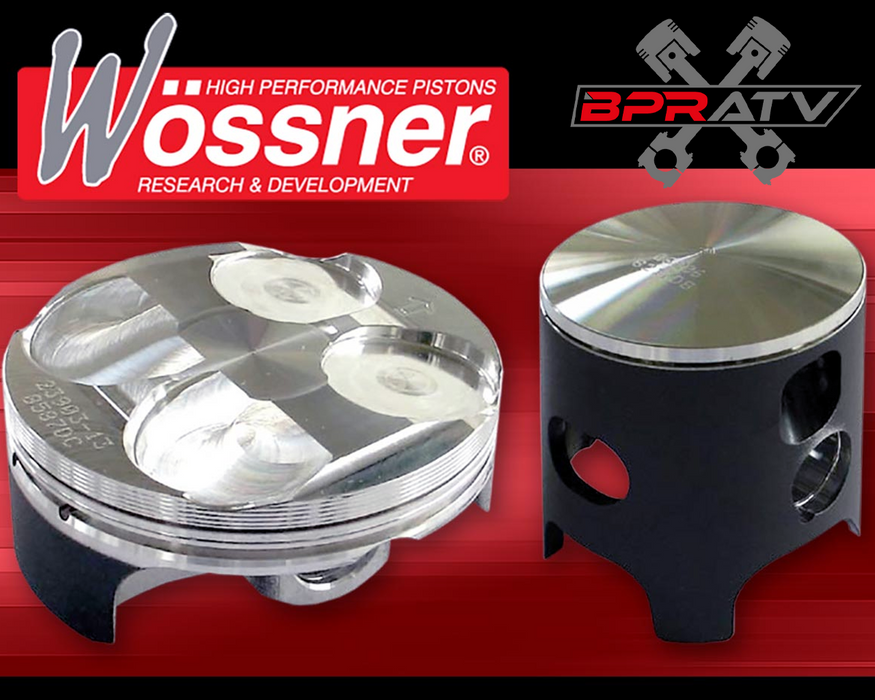 Banshee 421cc 68mm Big Bore Stroker Wossner Pistons Set Cometic Gasket Cool Head