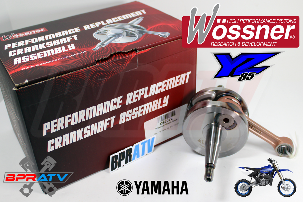 19-24 Yamaha YZ85 YZ 85 WOSSNER Crankshaft HOT RODS Main Crank Bearings Seal Kit
