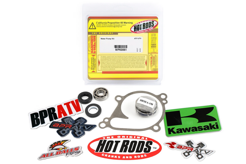 Hot Rods Water Pump Repair Kit Kawasaki Brute Force Teryx 650 750 KFX 700 KVF750