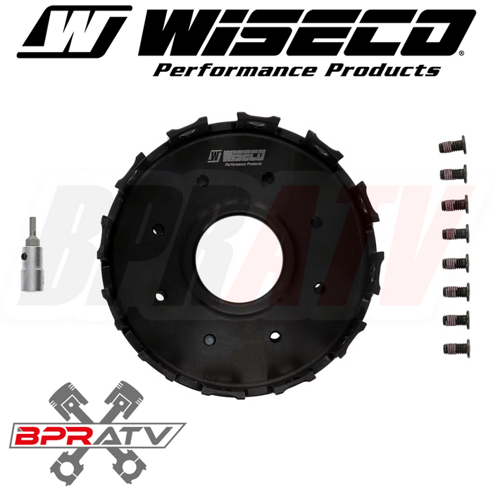 04-17 Yamaha YZ450F YZ 450F Wiseco Heavy Duty Clutch Basket Plates Fiber Springs