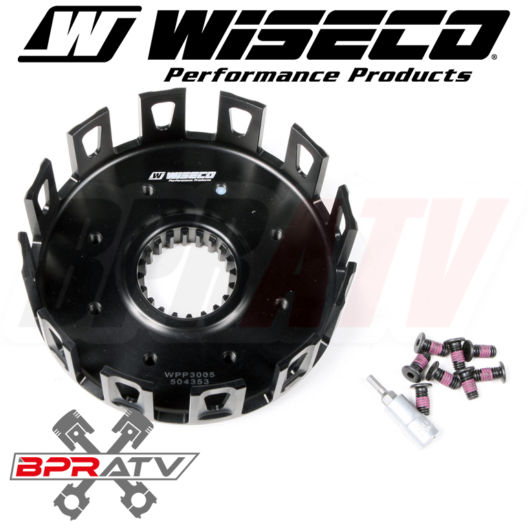 00-07 Honda CR125 CR 125 Wiseco CNC Billet Clutch Basket Inner Hub Fiber Springs