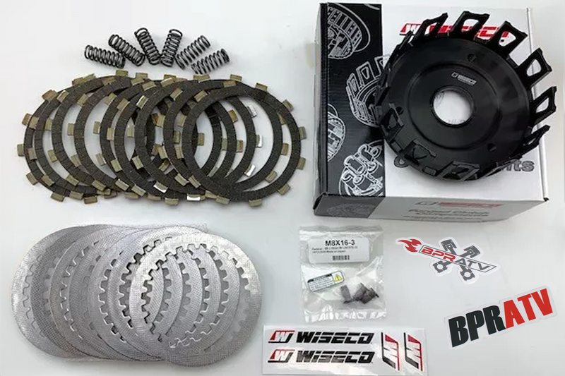 Wiseco Forged Clutch Basket Polaris Predator 500 Outlaw & Clutch Kit OEM Upgrade