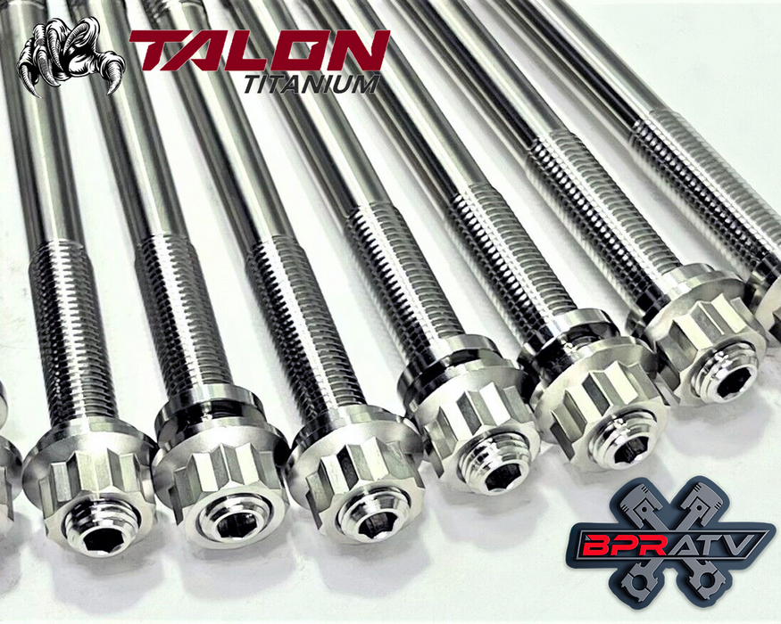 GSXR 1300R Hayabusa Titanium Head Studs Best Strongest Ti Cylinder Stud Bolt Kit