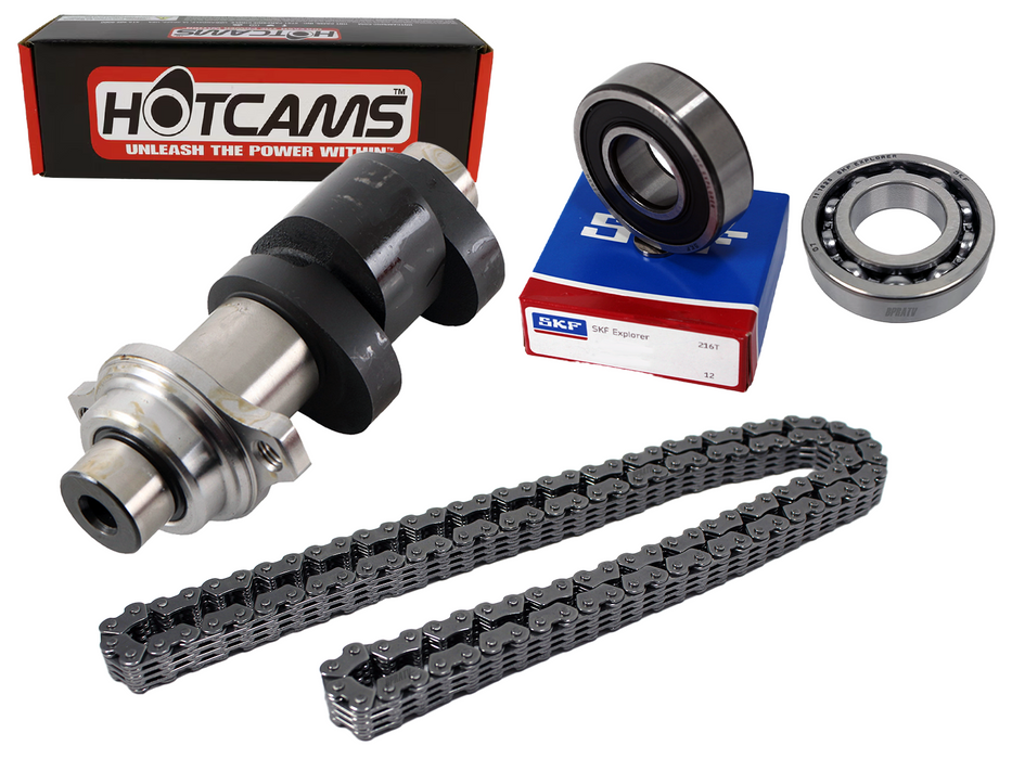 XR650R XR 650R Stage 2 Hot Cams Camshaft Hotcams Cam Bearings & Timing Cam Chain