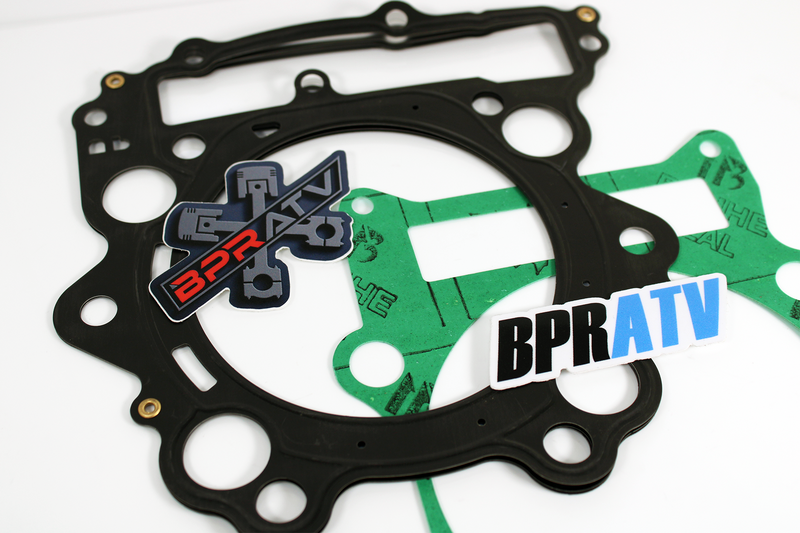 Yamaha Rhino 660 102 Big Bore Nikasil Plated Cylinder Gasket Top End Rebuild Kit