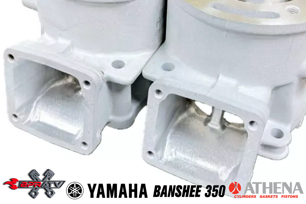 Yamaha Banshee 350 Athena 400cc 68mm Big Bore Triple Exhaust Ported Cylinder Set