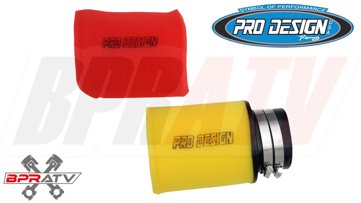 Pro Design Pro Flow Airbox Filter Kit Intake Manifold Filters Yamaha Banshee 350