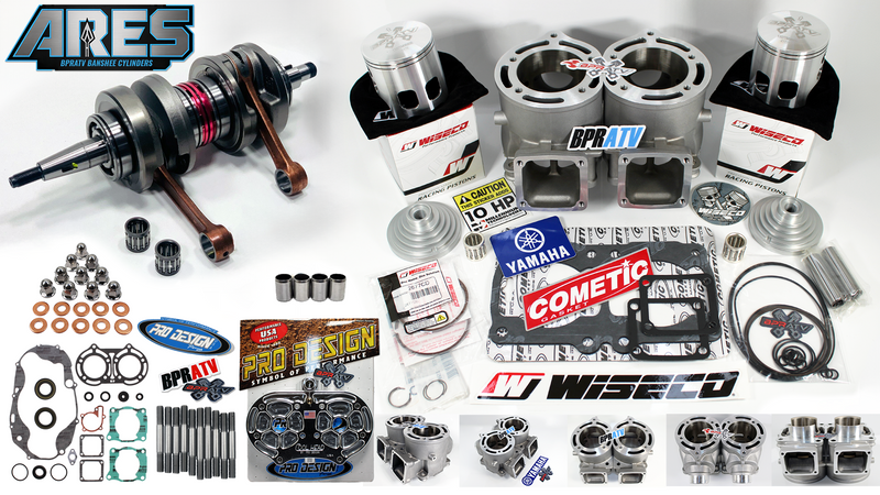 Yamaha Banshee 421cc ARES Athena Alternative Wiseco Stroker Piston Cylinder Kit!