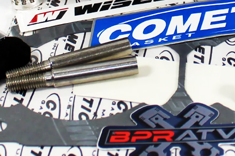 BPRATV's Yamaha Banshee Cheetah Cub Serval Super Cub DM Stud Extenders Set Pair