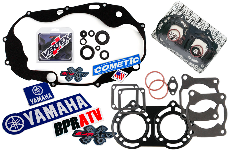 Yamaha Banshee 68mm Big Bore Cometic Engine Gaskets Set & Vertex Engine Seal Kit