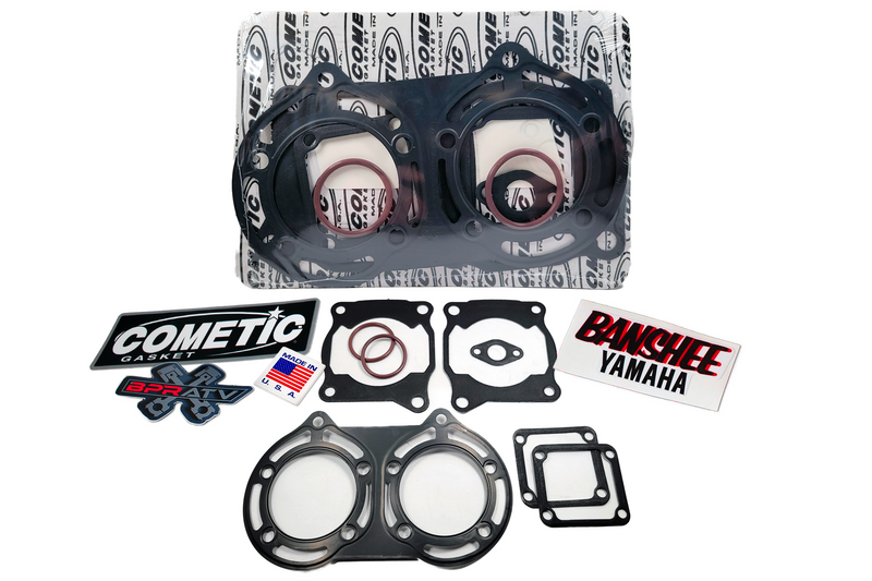 Banshee 350 64mm CP-Carrillo Pistons Stock Cylinders Cometic Top End Rebuild Kit
