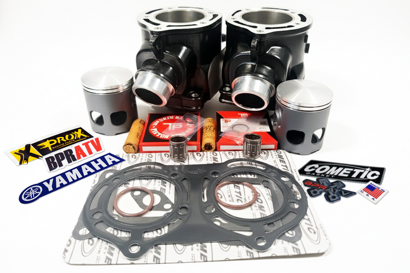 Yamaha Banshee Big Bore Top End Kit ProX Pistons Bearings Cometic Gasket BPRATV