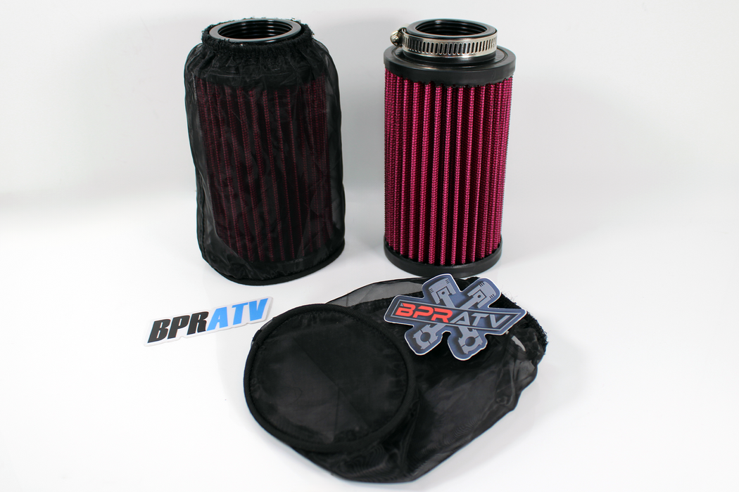 Yamaha Banshee K+N Style PWK 26mm STOCK Carbs 5" Air Filter Pods OUTERWEARS Pair