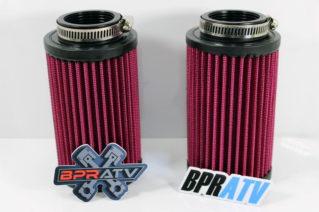 Yamaha Banshee K+N Style PWK 26mm STOCK Carbs 5" Air Filter Pods OUTERWEARS Pair