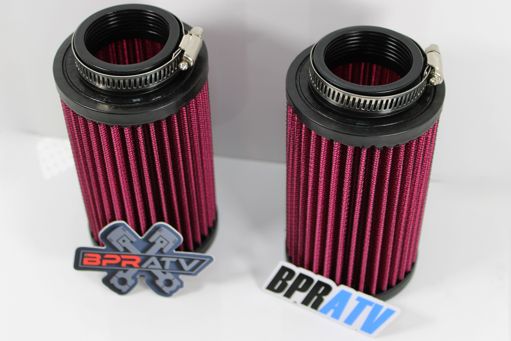 Yamaha Banshee K+N Style PWK 26mm STOCK Carbs 5" Air Filter Pods OUTERWEARS Pair