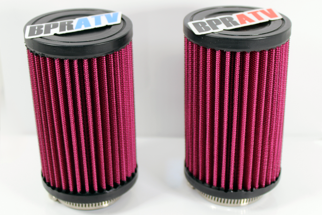 Yamaha Banshee K+N Style PWK 26mm STOCK Carbs 5" Air Filter Pods OUTERWEARS Pair