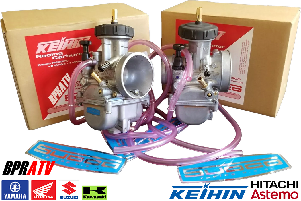 Banshee 350 PWK Keihin 38mm Carbs TRUE PWK Keihin 38m Carburetors NON AIRSTRIKER