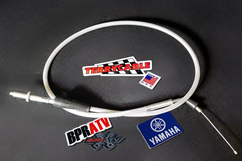 Yamaha Banshee Terry Cable Braided Single Thumb Throttle Cable PWK Carb 28-39mm