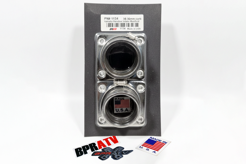 Banshee 350 CUB UPP RACING 34 35 36mm Carburetor Intake Manifold Pair Keihin PW