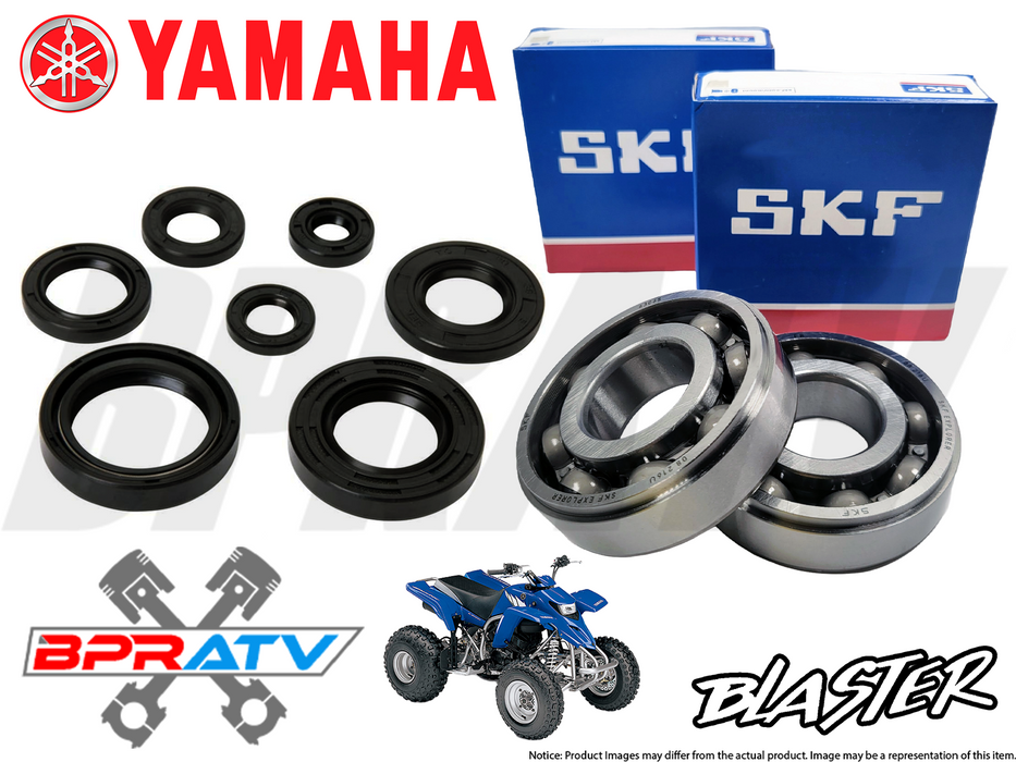 BPRATV Yamaha Blaster YFS 200 SKF Main Crankshaft Bearings Motor Engine Seal Kit