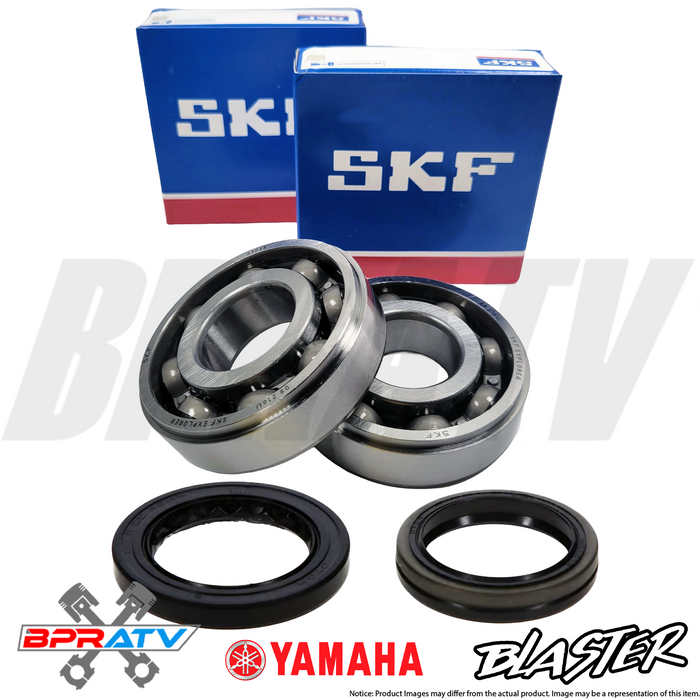 BPRATV Yamaha Blaster YFS 200 SKF Main Crankshaft Bearings Motor Engine Seal Kit