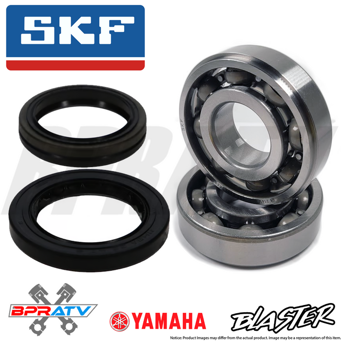 BPRATV Yamaha Blaster YFS 200 SKF Main Crankshaft Bearings + Crank Seals Kit Set