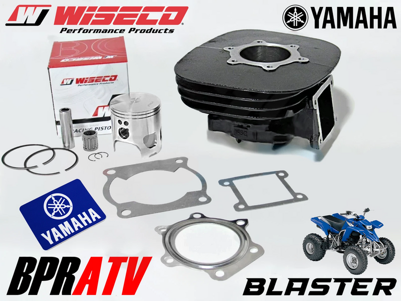 Yamaha Blaster Big Bore Kit 68 mil Cylinder +2 Over Complete Top End Rebuild Kit