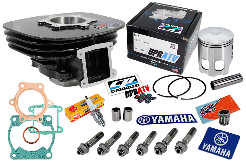 Yamaha Blaster 68mm Big Bore Cylinder Kit CP Carrillo Piston Top End Rebuild Kit