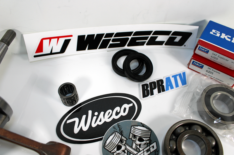 Yamaha Blaster YFS200 Wiseco HD Crank Kit + SKF Bearings Crank Seals Rebuild Kit