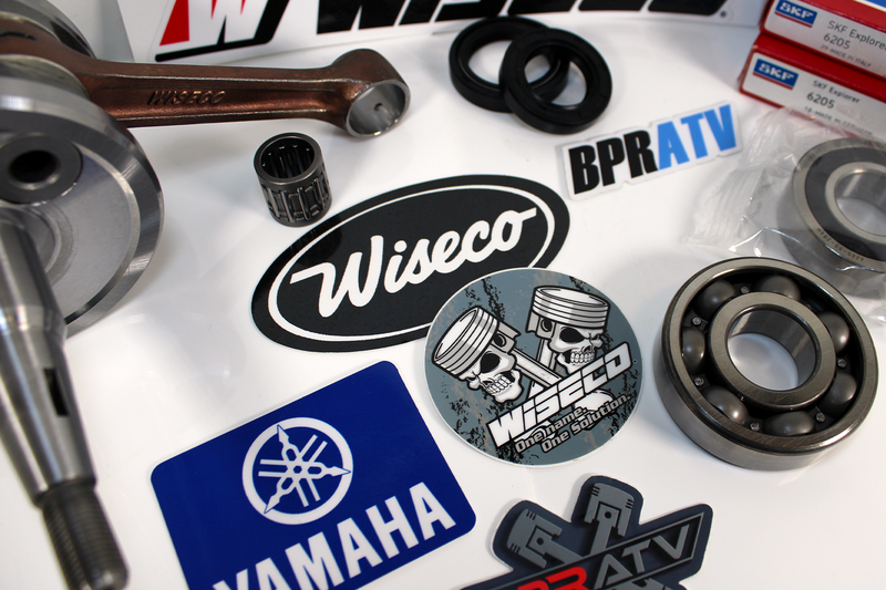 Yamaha Blaster 200 Wiseco Crank Kit SKF Main Bearings & Seals HD OEM Replacement