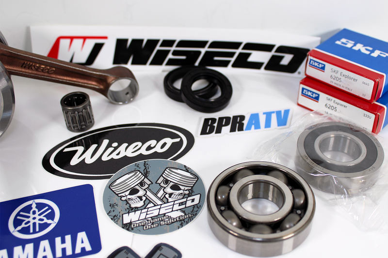 Wiseco HD Crankshaft Kit Blaster 200 SKF Bearings Seals Rebuild OEM Replacement