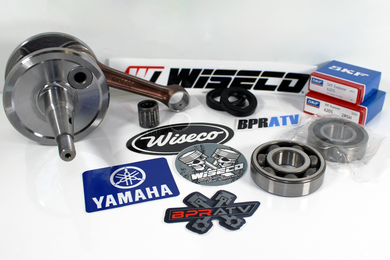 Yamaha Blaster 200 Wiseco Crank Kit SKF Main Bearings & Seals HD OEM Replacement