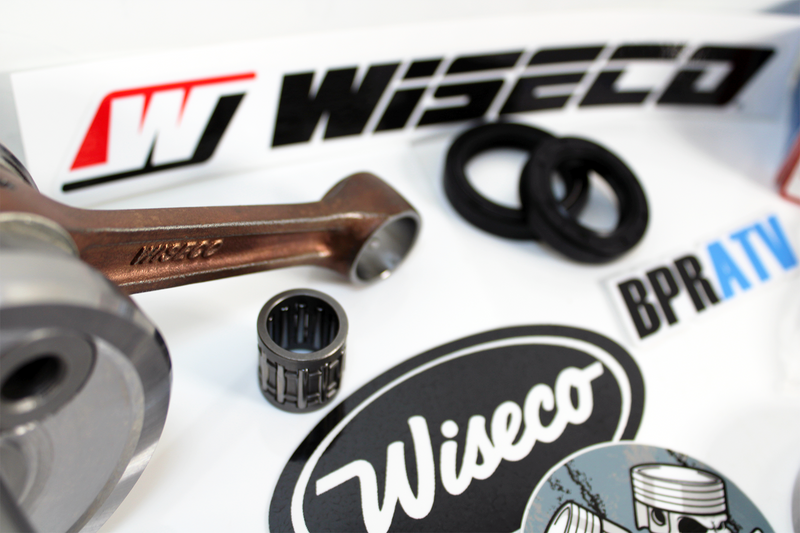 Wiseco HD Crankshaft Kit Blaster 200 SKF Bearings Seals Rebuild OEM Replacement