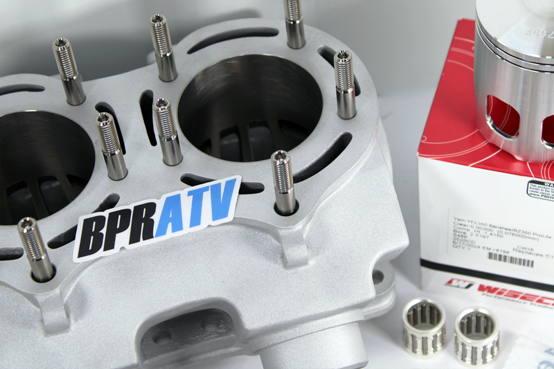 BPRATV Banshee 421 Cheetah Cub Serval Cylinder 68mm 4mm Cool Head Wiseco Pistons