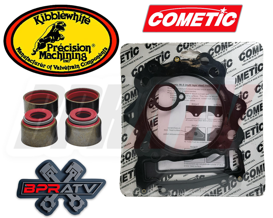 19+ Yamaha Kodiak 700 108mm +6mm Big Bore Cylinder CP Piston Top End Rebuild Kit