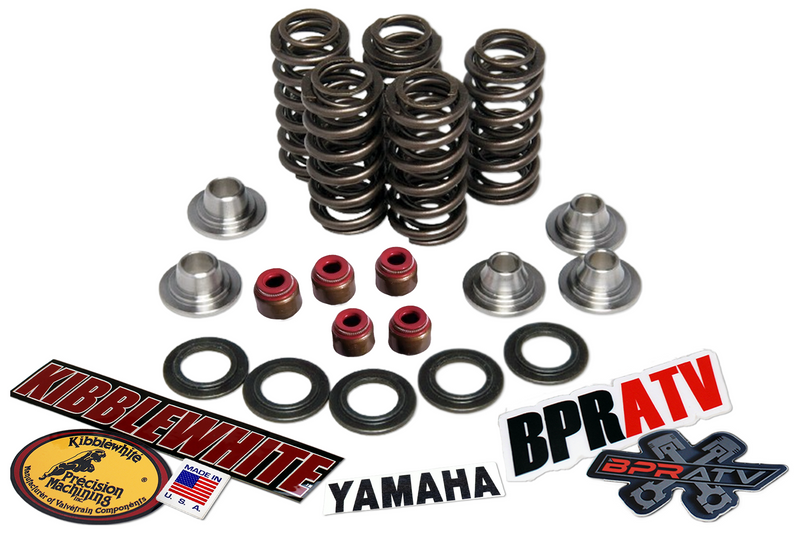 Kibblewhite BPRATV Yamaha Raptor 660 660R Race Titanium Valves Springs Seals Kit