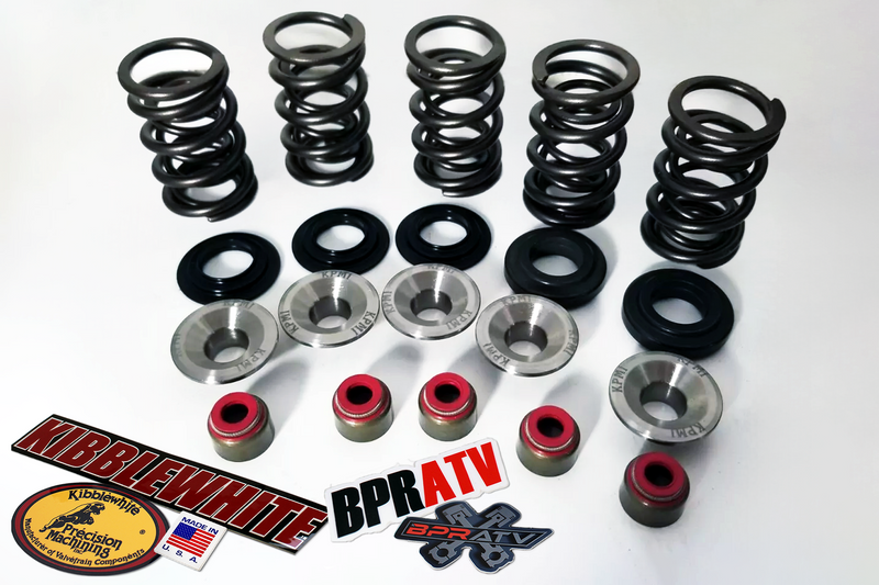 Kibblewhite BPRATV Yamaha Raptor 660 660R Race Titanium Valves Springs Seals Kit