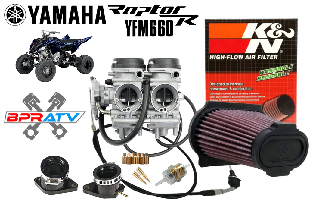 Yamaha Raptor 660 R Complete Carb Kit Aftermarket Performance Upgrade Carburetor