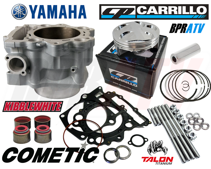 19+ Yamaha Kodiak 700 108mm +6mm Big Bore Cylinder CP Piston Top End Rebuild Kit