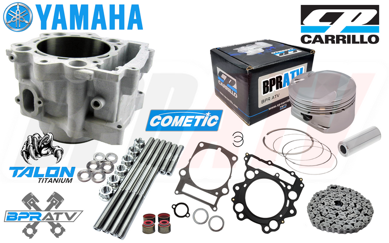 09+ Raptor 700 108mm Big Bore Stroker 815cc Complete Rebuild Kit Stage 3 Hot Cam