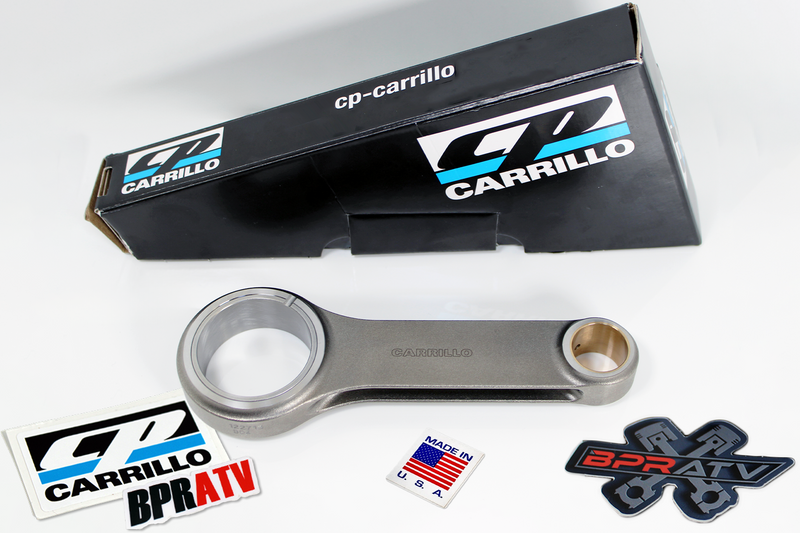 NEW Yamaha YXZ1000R CP Carrillo Heavy Duty Connecting Rod Kit GREEN Rod Bearings